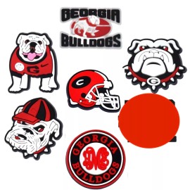 Unbranded UGA University of Georgia Bulldogs GO DAWGS Team Shoe Clog Charms (YOU PICK) - #4