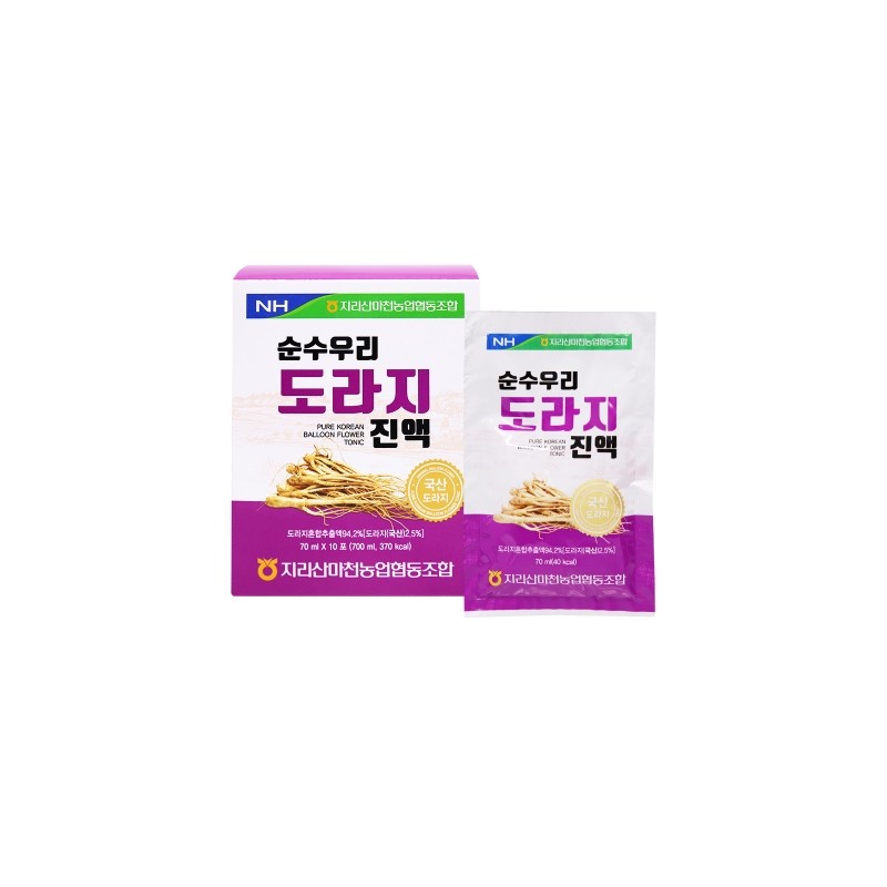 Jirisan Macheon Nonghyup Pure Korean Bellflower Root Extract 70ml x