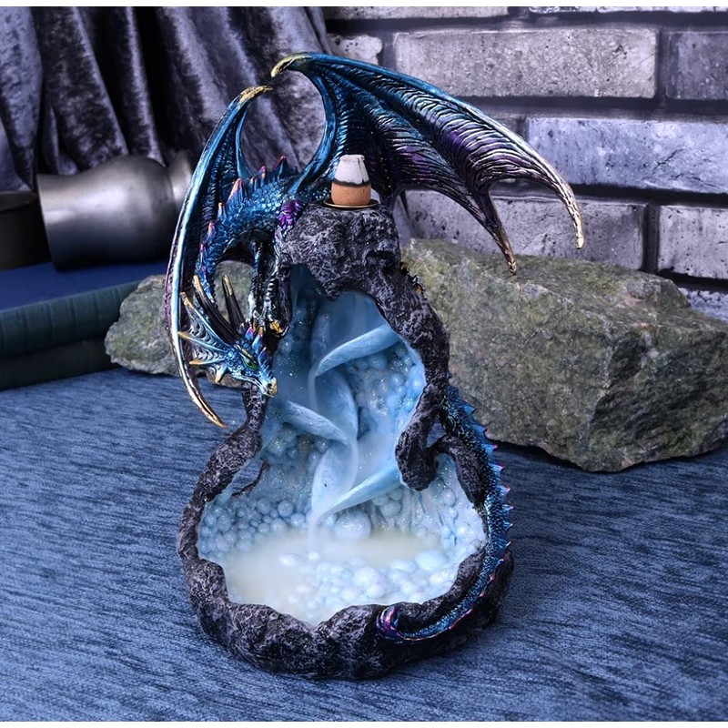 Nemesis Now Dragons Intrigue Backflow - Quemador de Incienso (21,5