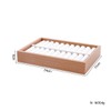 Vellure Jewelry Organizer Drawer – Wooden Velvet Tray for Bracelets