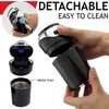 TAKAVU Car Ashtray (1-Pack), Easy Clean Up Detachable Stainless Car