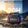 OMUCA Speakers Bluetooth Wireless, 100W Portable Bluetooth Speaker with Bass,