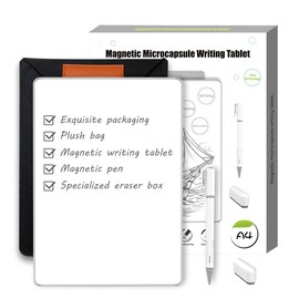 Microparticle Whiteboard Portable, Magnetic Elimination Whiteboard, Paper-like Appearance, Reusable Writing Board, No Consumables Required, Multi-Purpose Boards (A5)