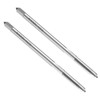 sourcing map 2pcs Straight Flute Thread Taps, M4 x 0.7