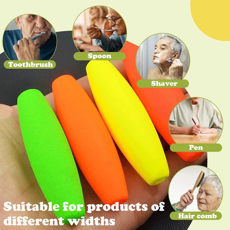 5 Pack Foam Grip Tubing Adaptive Utensils Grip Tubing Arthritic