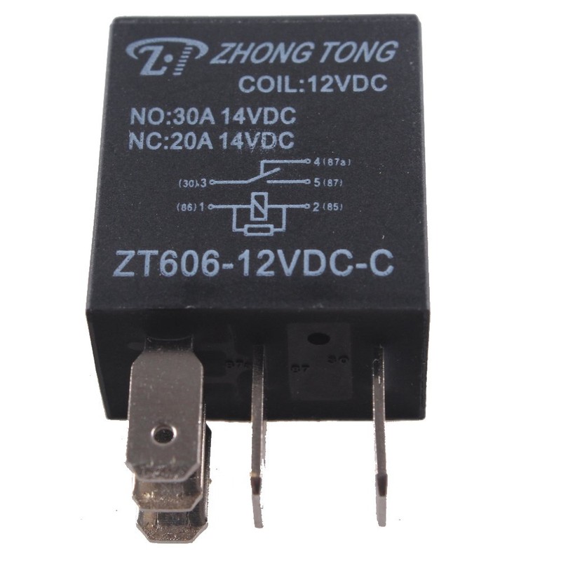 ESUPPORT Car Heavy Duty Relay Switch 12V 30A SPDT 5Pin