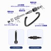 DOKEEP Carabiner Anti-Theft Heavy Duty Free-Setting D-Lock Dial Type Carabiner