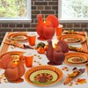 Fall Flameless Candles Thanksgiving Decor - Turkey Figural Real Wax