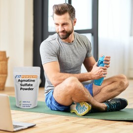 FitPowders Agmatine Sulfate Powder | Pure Agmatine Powder | Nitric Oxide Supplement (100g)