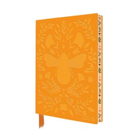 Jade Mosinski: Bee 2026 Artisan Art Vegan Leather Diary Planner - Page to View with Notes
