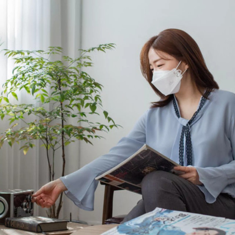 Tia BOTN 2 PCS BOTN KF94 BLACK Protective Face Mask