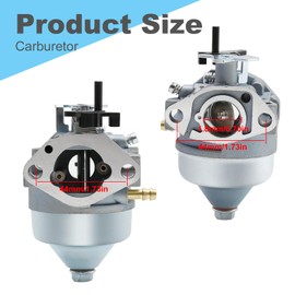 Anxingo 16100-Z0L-853 Carburetor Kit Replacement for GCV160 GCV160A GCV160LA GCV160LA0, Replaces 16100-Z0L-852 16100-Z0L-851 16100-ZMO-803