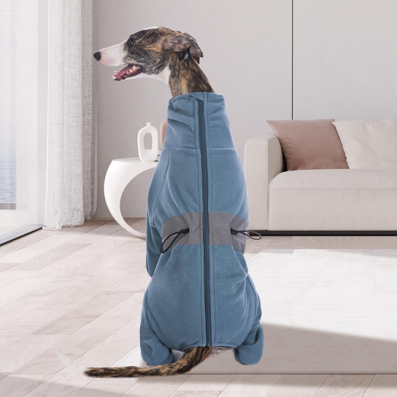 Luxepet Warm Polar Fleece Dog Jacket, Winter Dog Clothes Pullover,