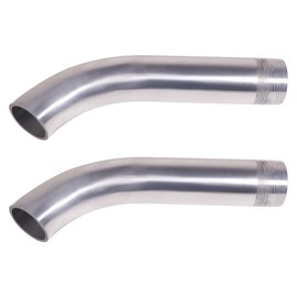 1.25in Curved Out Drain Fitting, Drain Extension Pipe Replace A2510101 for Pitco for Anets Fryers for Sinks and Steam Tables (Pack of 2)