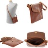 LECONI LE3078 Women's Small Shoulder Bag Clutch Cross Bag Natural