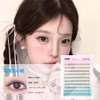 Hannie wish False Eyelashes, No Glue Required Long Lasting, Large