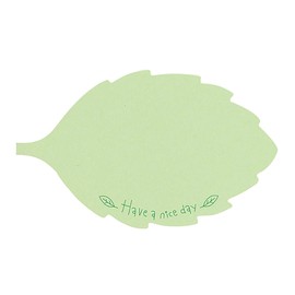 LE-DC1 Message Cards, Die Cut, Leaf-S (30 Pieces)