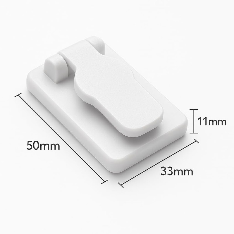 Decoralin 2Pack Keyhole Cover - Plastic Keyhole Protector - Draught