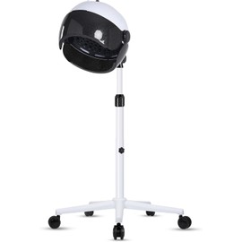 Chetunju Hooded Hair Dryers，Hooded Vertical Hair Dryer on Wheels，Touch Controls and Three Temperatures to Choose from，Professional Vertical Hair Bonnet Dryer for use in Salons, Home.