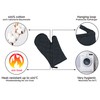 ZOLLNER Set of 2 Oven Gloves Cotton Heat Resistant 153
