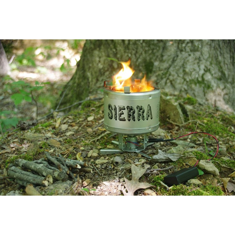 Sierra Stove Wood Camping/Backpacking Stove Boil 1 qt of water