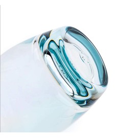 8 Oz Set of 6 Plastic Drinking Glasses Dishwasher Safe BPA Free Unbreakable Juice Glasses for Kids Shatterproof Wine Water Glasses Acrylic Tumblers (Light Blue)