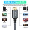 Twozoh 4K HDMI Cable 0.3M 2-Pack Nylon Braided HDMI to