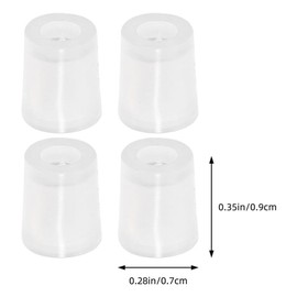 Ipetboom Perfume Dispenser Pump 100pcs Perfume Extraction Plastic Adapters Syrin- Pump Without Syrin- for Travel Refillable Perfume Atomizers Spray Bottle