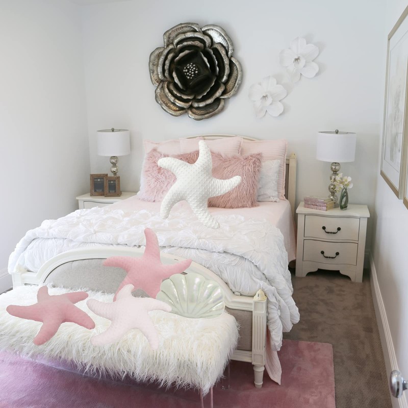 Starfish Pillow Decorative Throw Pillows Coastal Decor Pillow Beach Theme