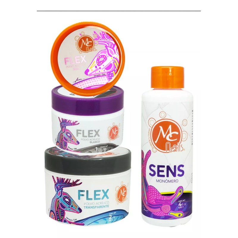Mc Nails Master Kit Profesional Uñas Acrilicas Mc Nials