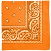 MDSTYLE 100% Cotton Bandana for Men & Women 22" x
