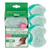 Spongables Pedi Scrub Foot Exfoliating 20+ Wash Sponge, Peppermint and