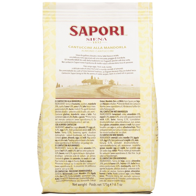 Biscotti Italian Biscuits | Cantuccini Almond Biscotti | Try the