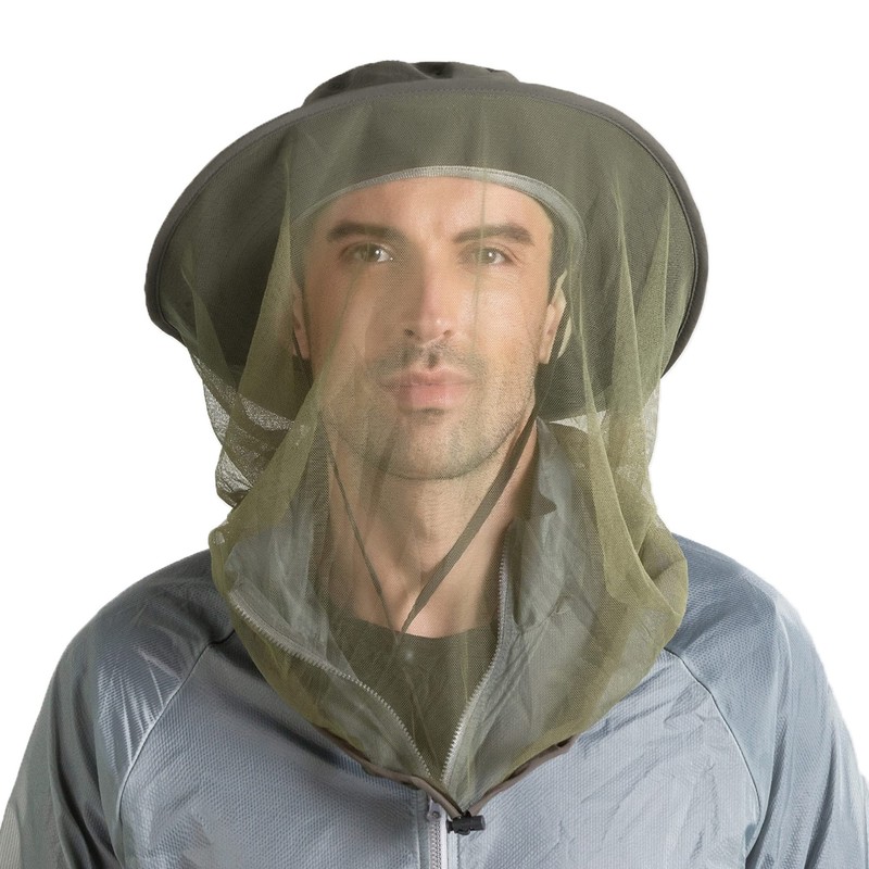 AISIYEDO Fishing Hat Sun Protection Hat Mosquito Head Net for