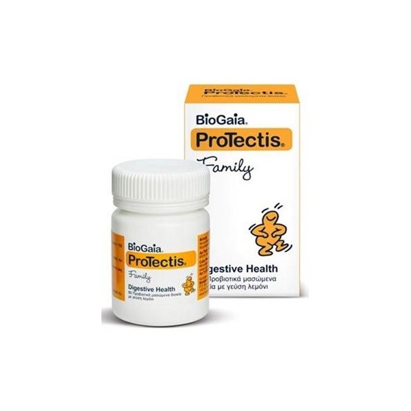 BioGaia ProTectis Family Probiotic - Taste Lemon 60 Chewable Tabs