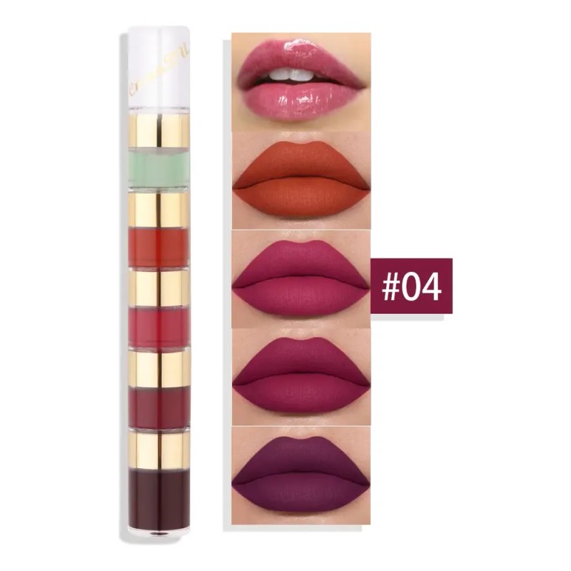 Set Cmaadu De 4 Brillos Labiales A Prueba De Agua