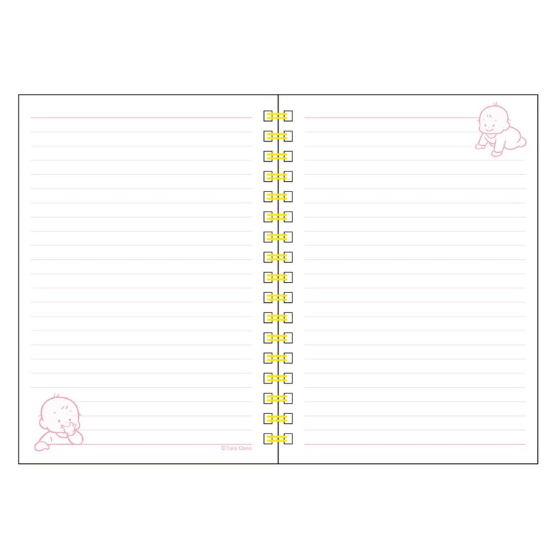 Gakken Staefl Ono Taro Ring Notebook, B6, HB Blue, D08040