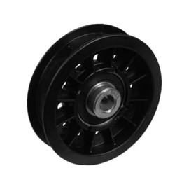 cyclingcolors 1 x Pulley Tensioner Pulley for Lawn Tractor Compatible with John Deere AM115459 Garden and Engine Attachments