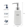 Karisky Kitchen Soap Dispenser Set with Stainless Steel Pump and
