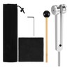 Aswalling 128 Hz Tuning Fork Weighted Bio-Acoustic Tuning Fork for