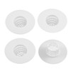 uxcell Bathroom Plastic Drain Hair Stopper Strainers Sink Drainer Screen