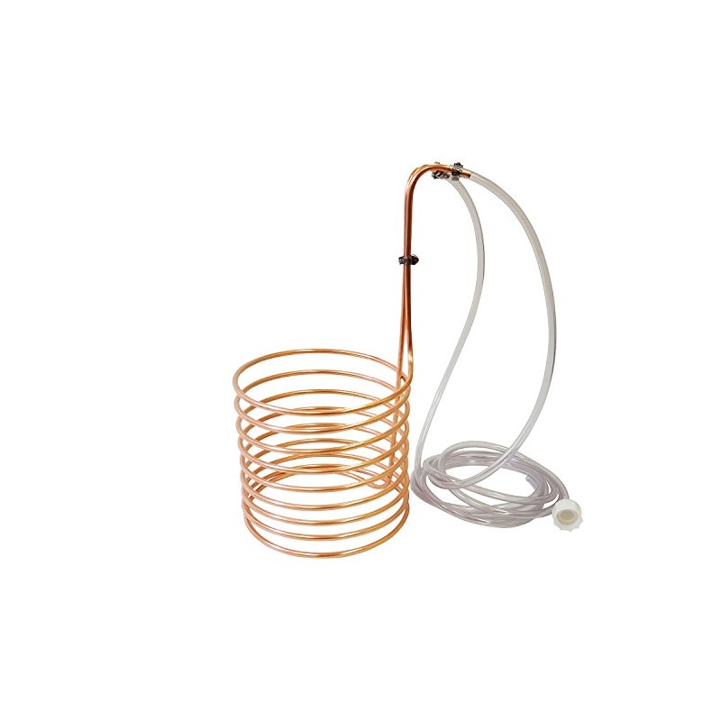 1/4" Copper Wort Chiller