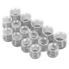 15pcs Chair Leg Protectors Silicone Felt Bottom Chair Leg Covers