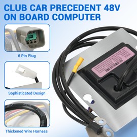 FIXHAWK Club Car Precedent On Board Computer, Golf Cart On Board Computer OBC for 48V Club Car Precedent 2004-2014 Electric Golf Cart. Replacement OEM # 102511001, 102586301, 103403201.
