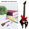 Mini Bass Simulation Classical Decorative Instrument Collection Miniature Guitar Model