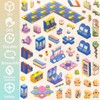 4 Sticker Books, 32 DIY 3D Scene Kits, Fun Creative