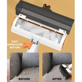 MILIWAN Tierhaarentferner, Fusselroller für Hundehaare und Katzenhaare Wiederverwendbar, Fusselbürste für Tierhaar