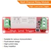 MECCANIXITY DC 3-32V 1 Channel Relay Module High Level Trigger