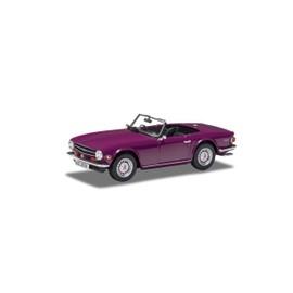Corgi Triumph TR6 Magenta. Cars. Vanguards, Aubergine,VA14701