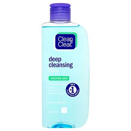 Clean & Clear Deep Cleansing Lotion for Sensitive Skin, 200ml, Multi